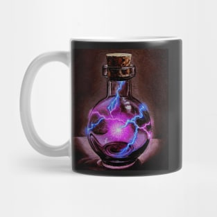 Dark magnetic electricity - electric spell potion bottle Mug